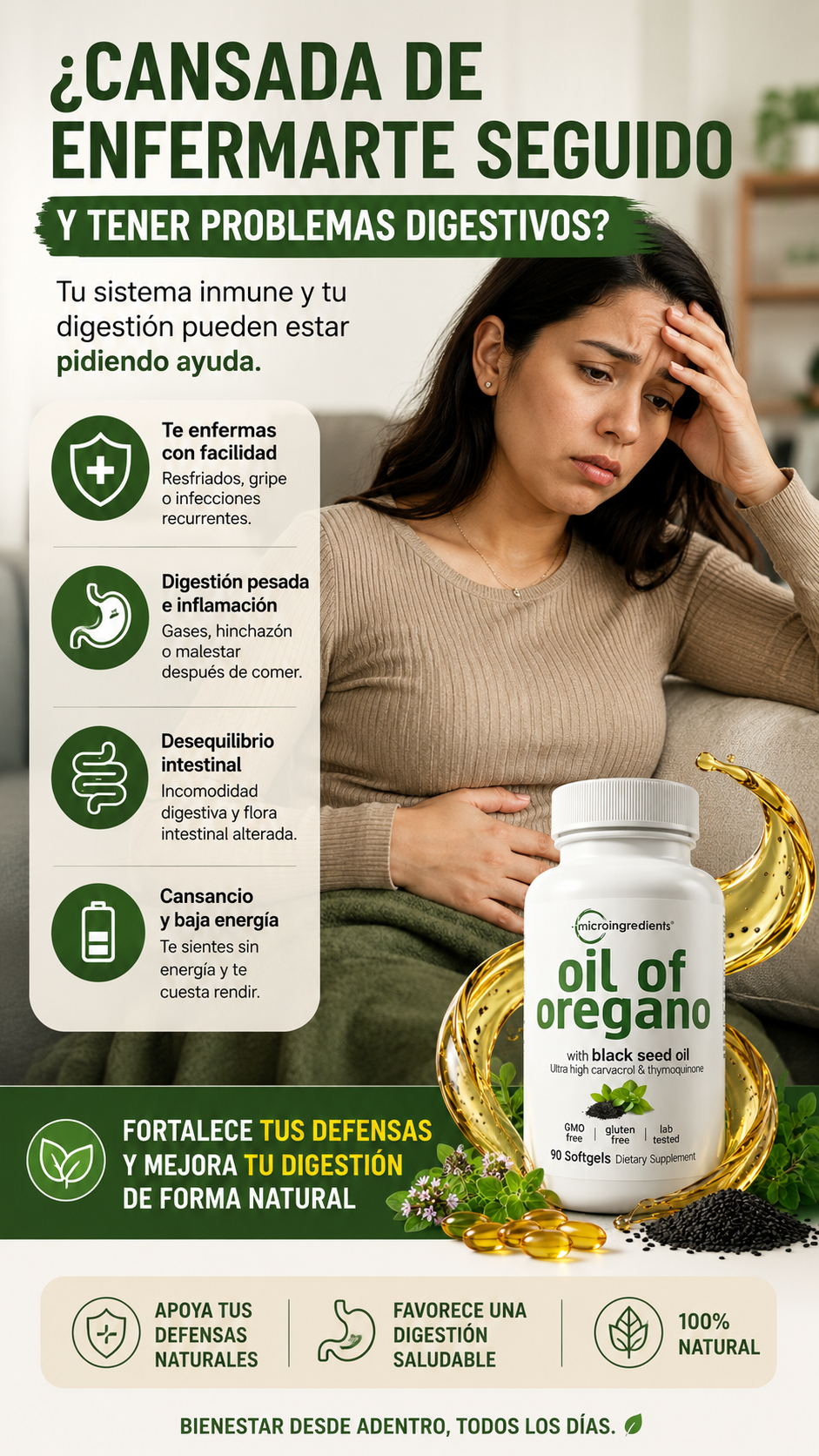 Frasco Oil of Oregano - Microingredients