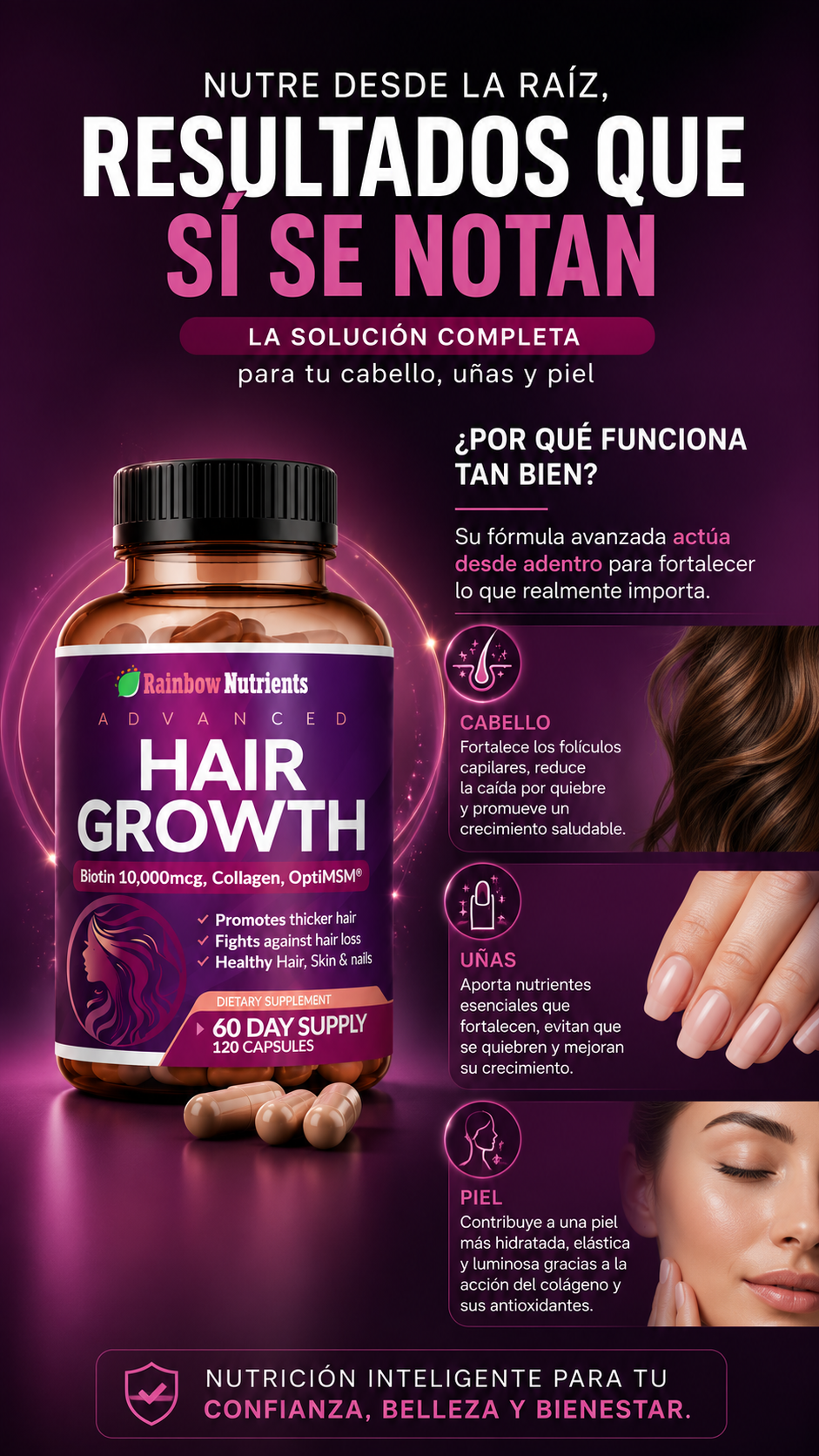 Hair Growth – Rainbow Nutrients