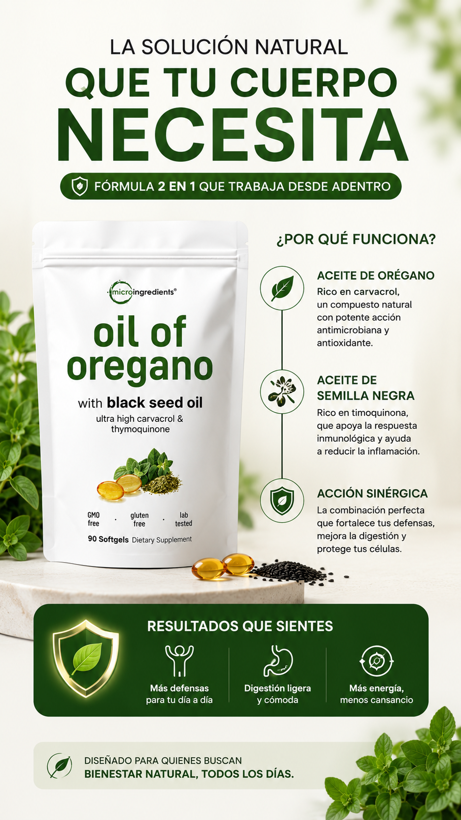 Oil of Oregano - Microingredients